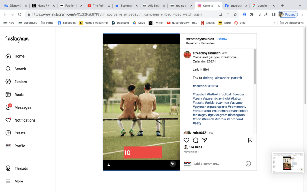 You so don’t have to be a football fan to know that the Streetboys Calendar is a real Winner